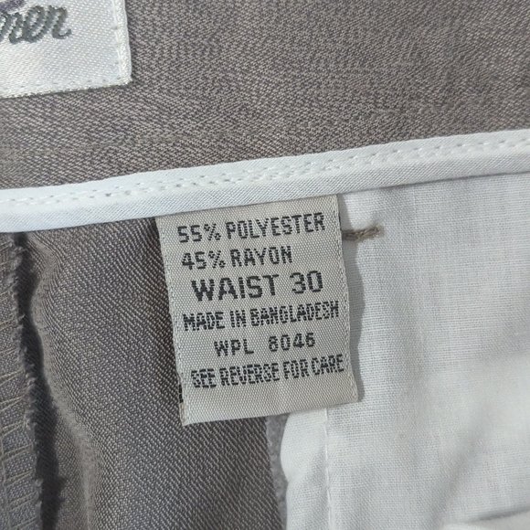 Arnold Palmer Khaki Tan Pleated Shorts - Picture 6 of 10